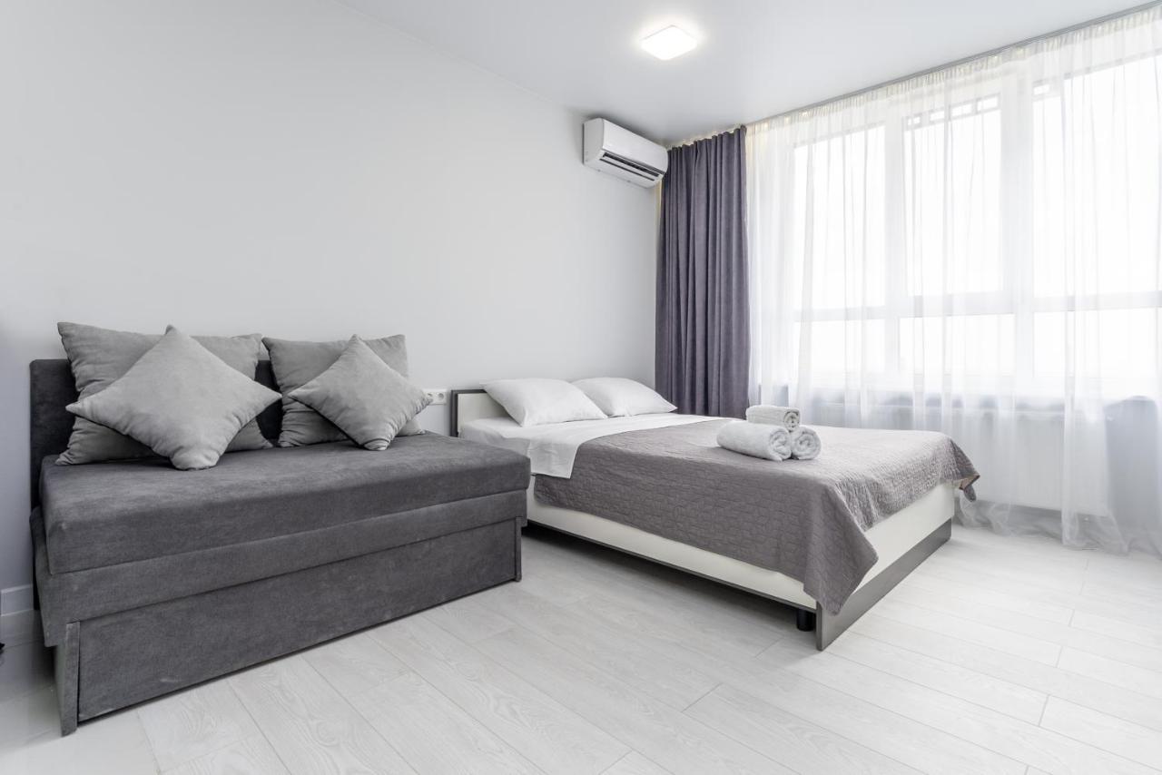 קייב Flatrent Olympic Park, Метро Бориспільська Поруч! מראה חיצוני תמונה