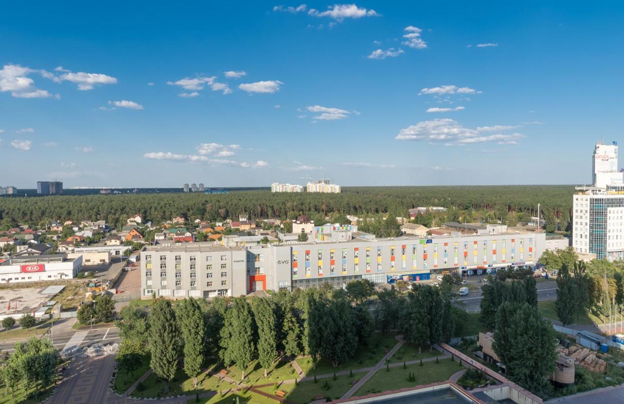 קייב Flatrent Olympic Park, Метро Бориспільська Поруч! מראה חיצוני תמונה