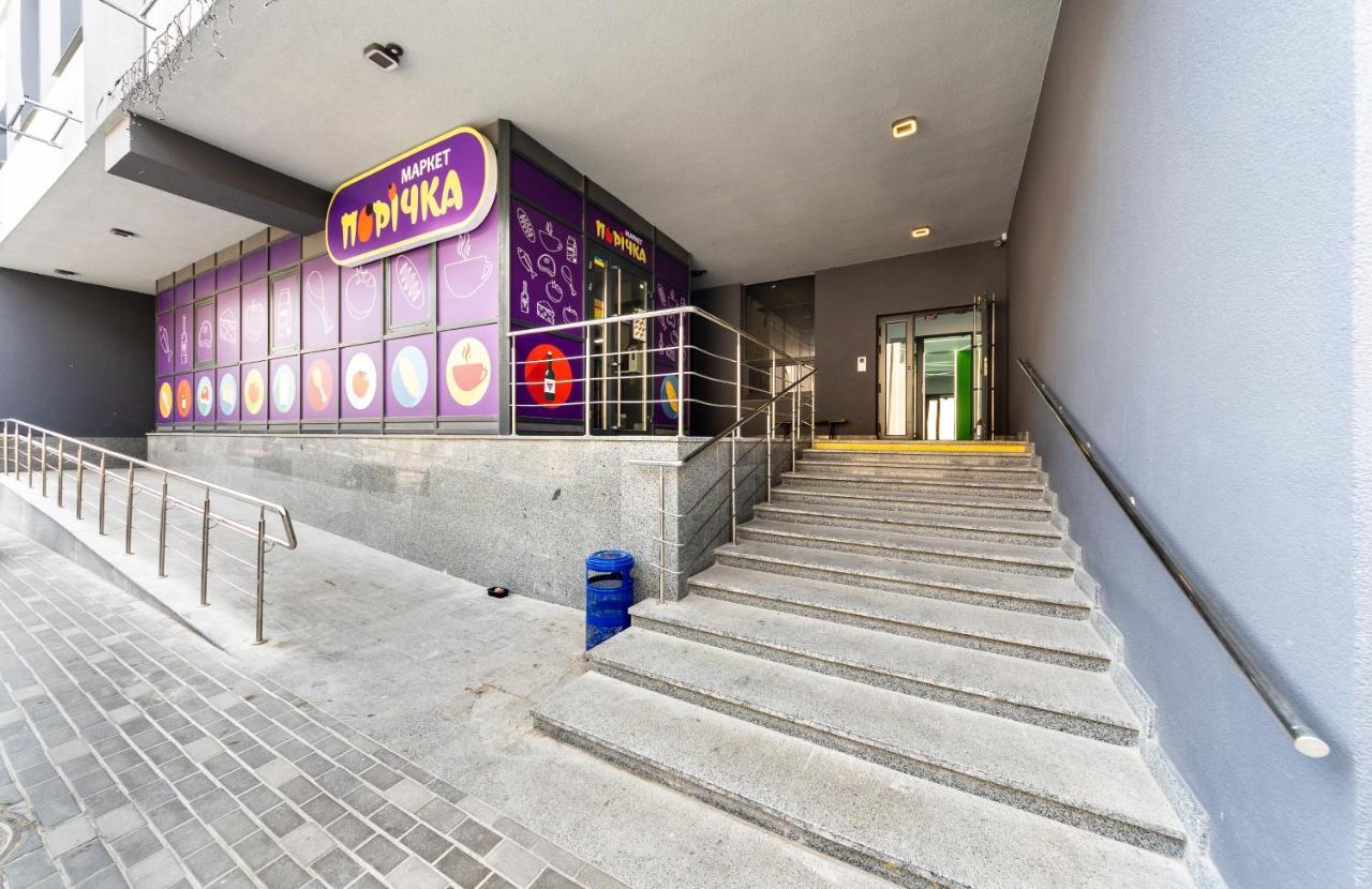 קייב Flatrent Olympic Park, Метро Бориспільська Поруч! מראה חיצוני תמונה